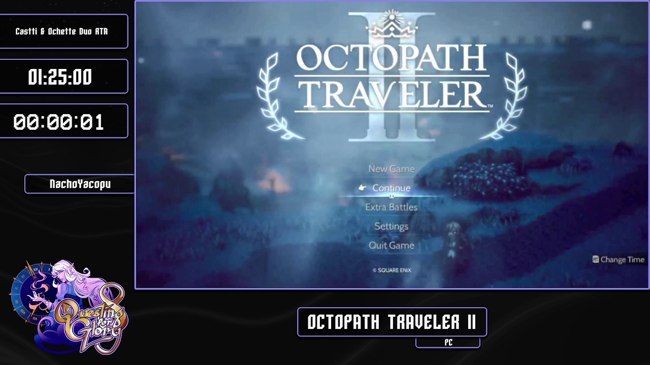 Octopath Traveler 2 Castti & Ochette Duo RTA by NachoYacopu - Questing for Glory 8