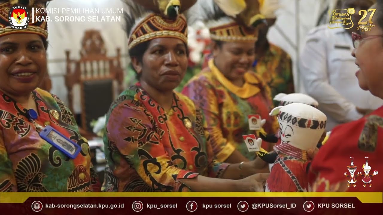 Kilas Pendaftaran Bakal Pasangan Calon Bupati dan Wakil Bupati Sorong Selatan untuk Pilkada 2024