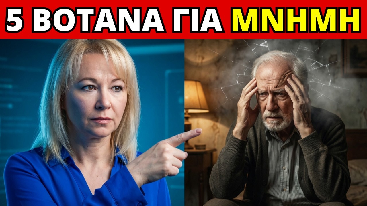 5 Φυσικά Βότανα για Μνήμη & Εστίαση (Το #3 θα σας Εκπλήξει!)