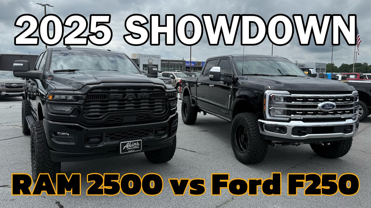 2025 Ford F250 vs Ram 2500 4