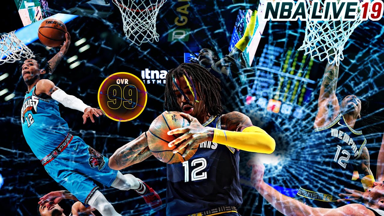 NBA LIVE 19 MOST IMPROVED JA MORANT BUILD CATCHES BODIES