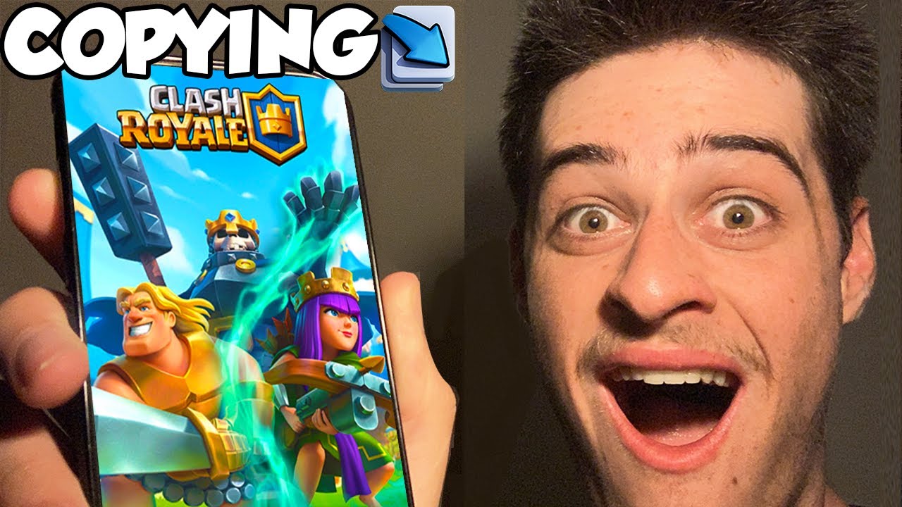 Побеждаю в Clash Royale, копируя колоды соперников