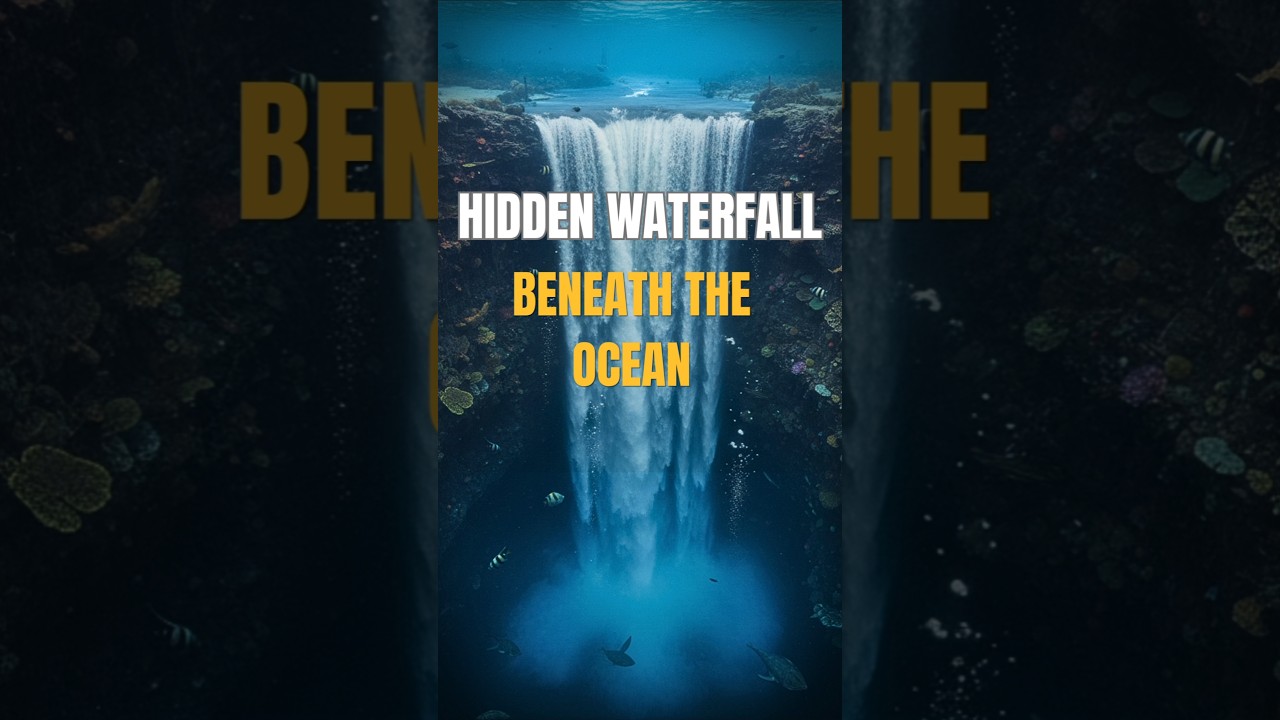 "A Waterfall Exists UNDER the Ocean...😳🌊"