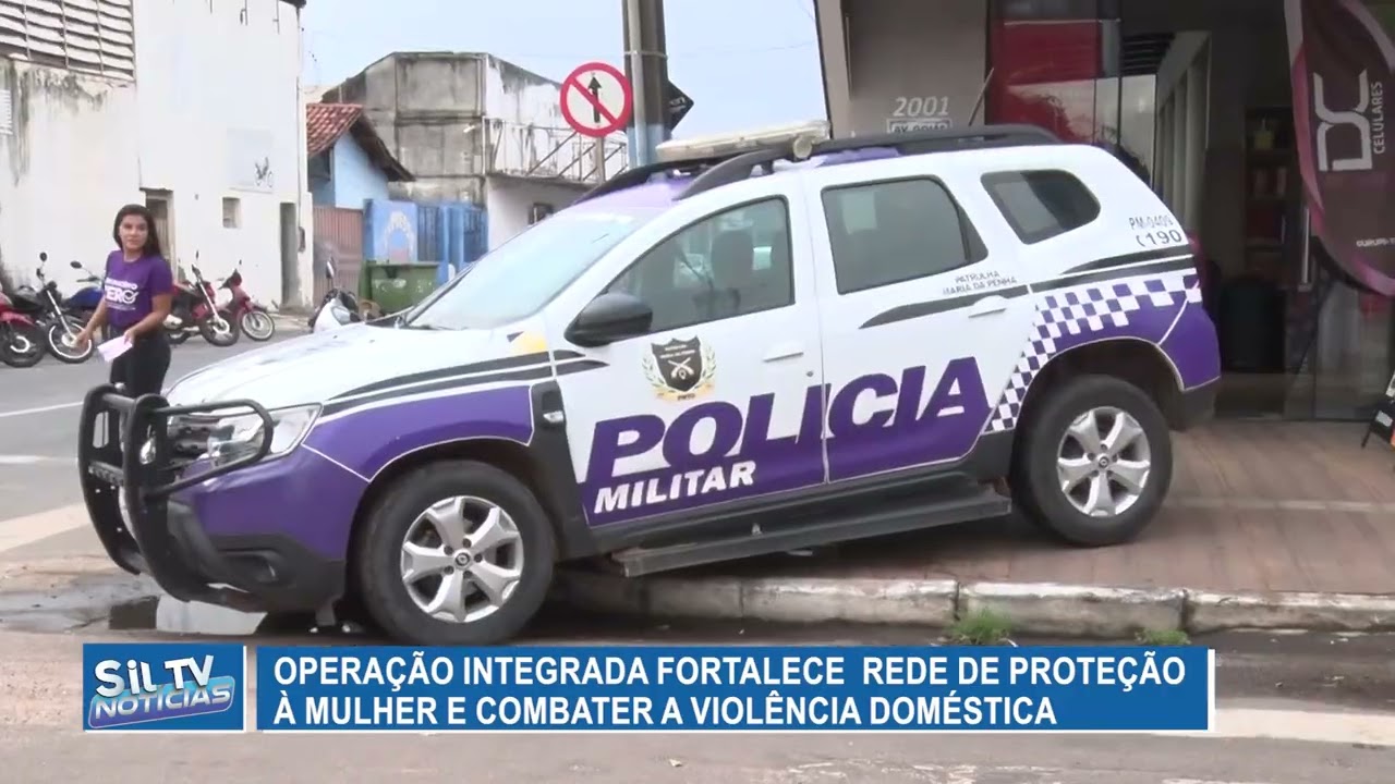 Operação integrada fortalece rede de proteção à mulher e combater a violência doméstica
