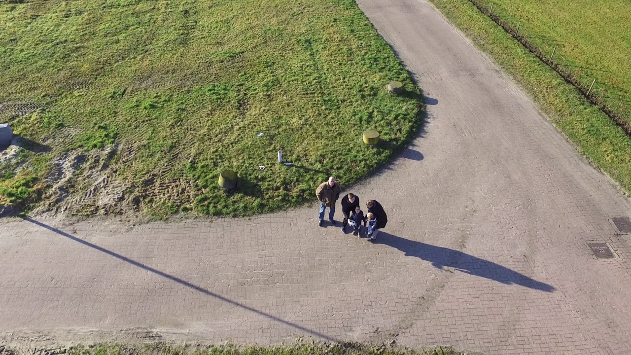 Dronebeelden Nieuwbouw Slagharen 25-11-2016
