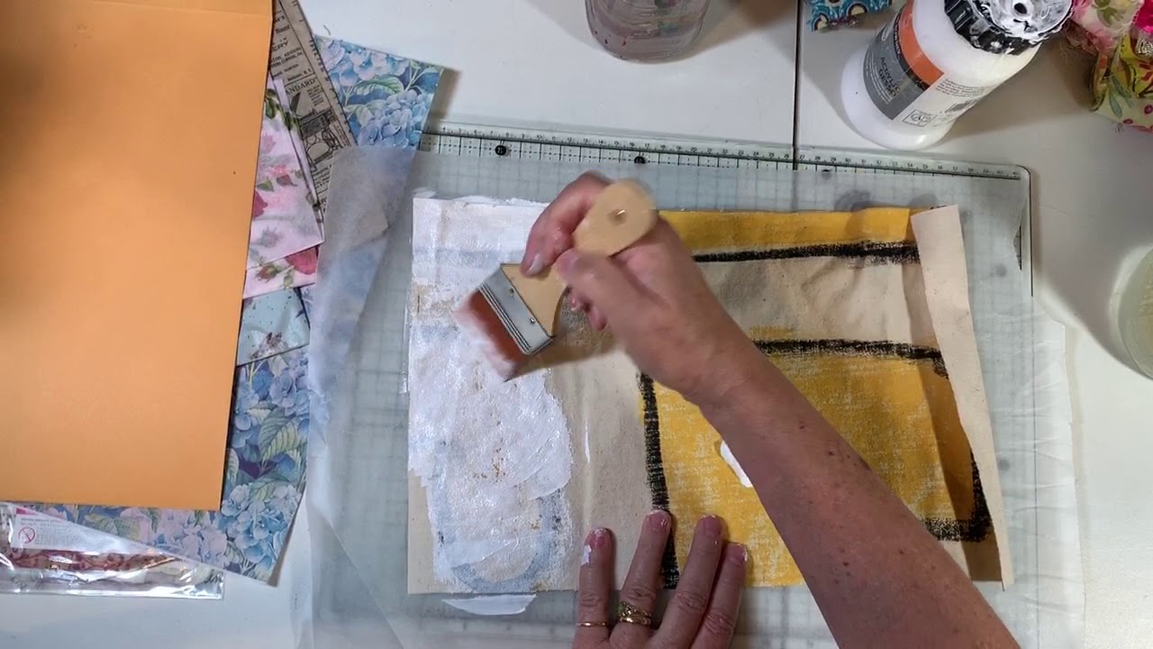 Journal Cover Series - Canvas - Rice Paper - Questions Answered