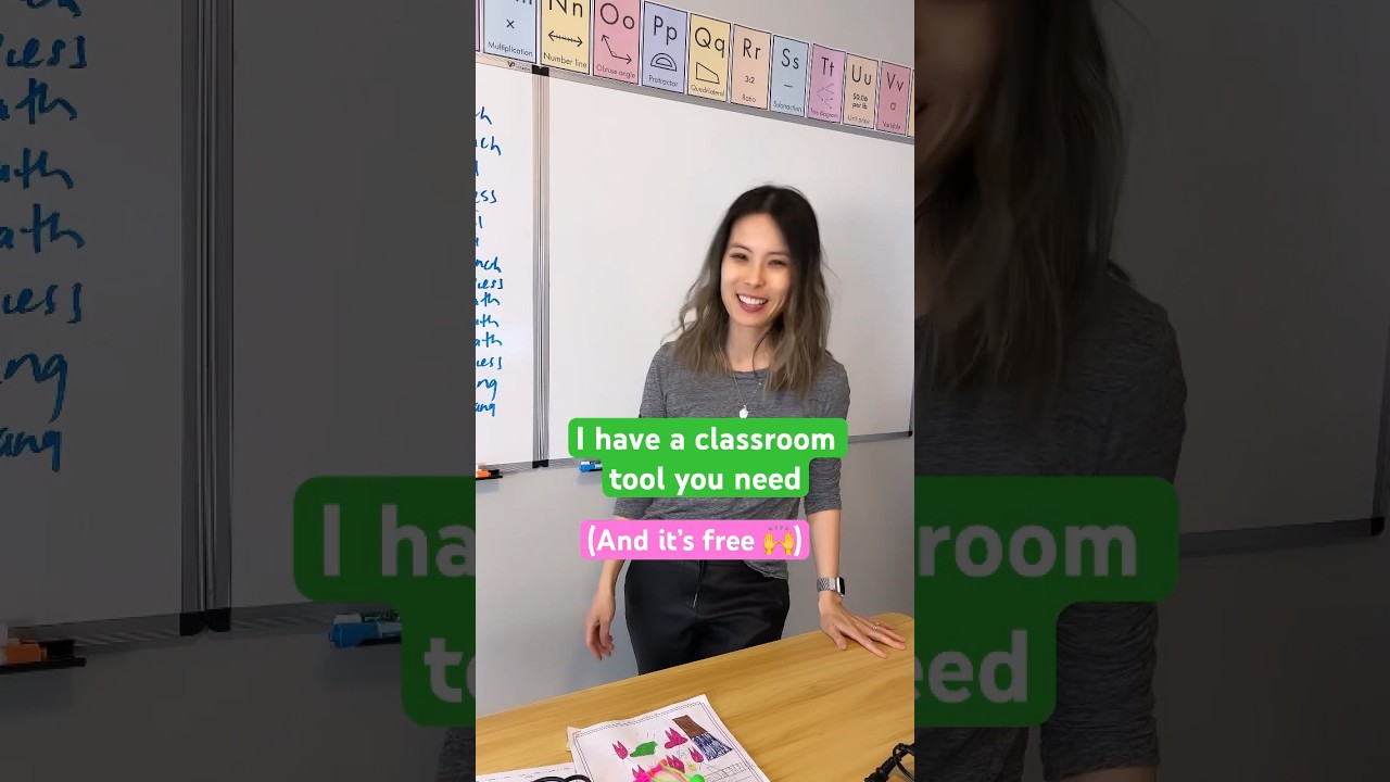 Free classroom calendar template on magnet rod to flip 