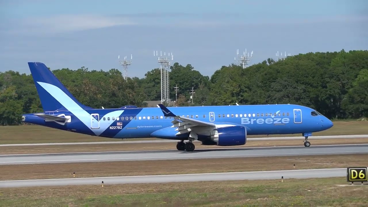Plane Spotting Pensacola International Airport 11/06/2025