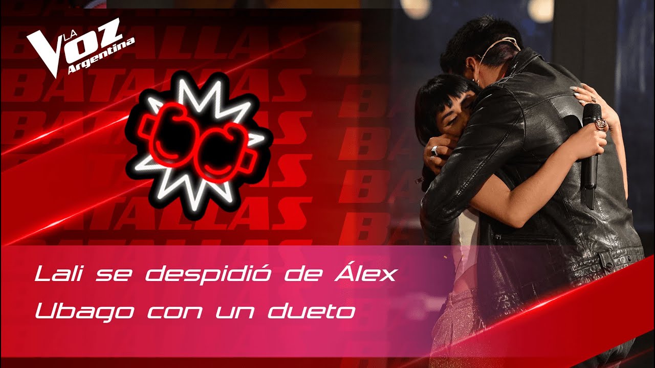 Lali se despidió de Álex Ubago cantando “Cuanto antes” - La Voz Argentina 2022