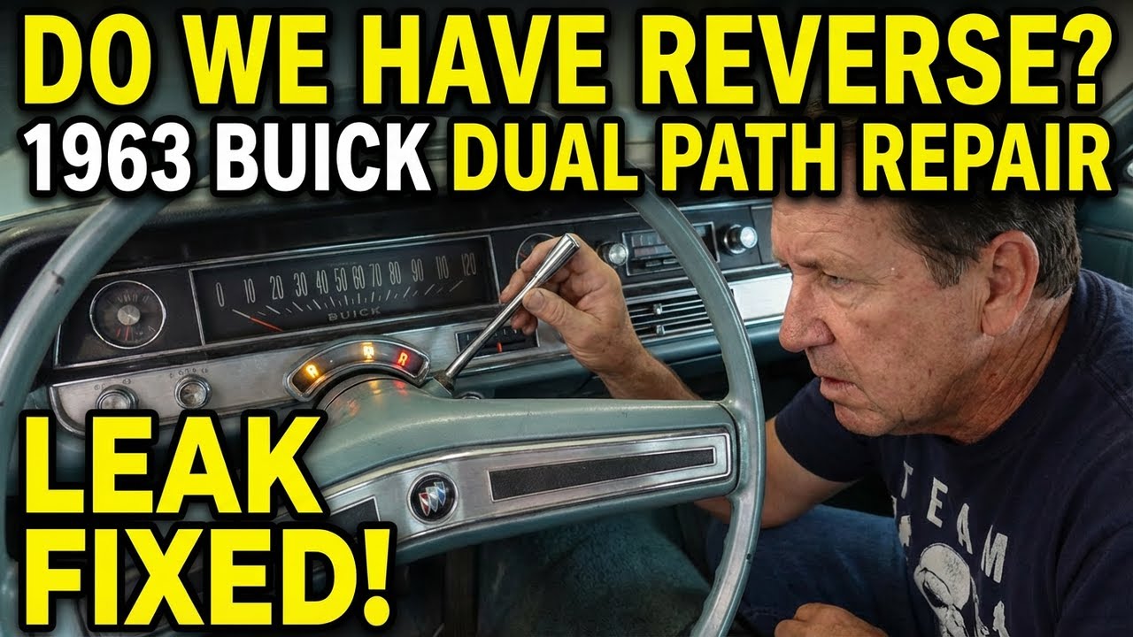 Buick Dual Path Transmission 1963 года, неисправна задняя передача? Будет ли он ездить сейчас?