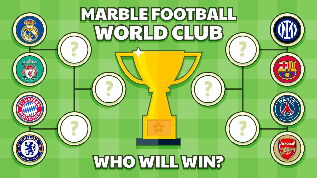 Marble Football World Club – Top 8 Teams Battle for Glory! 🏆