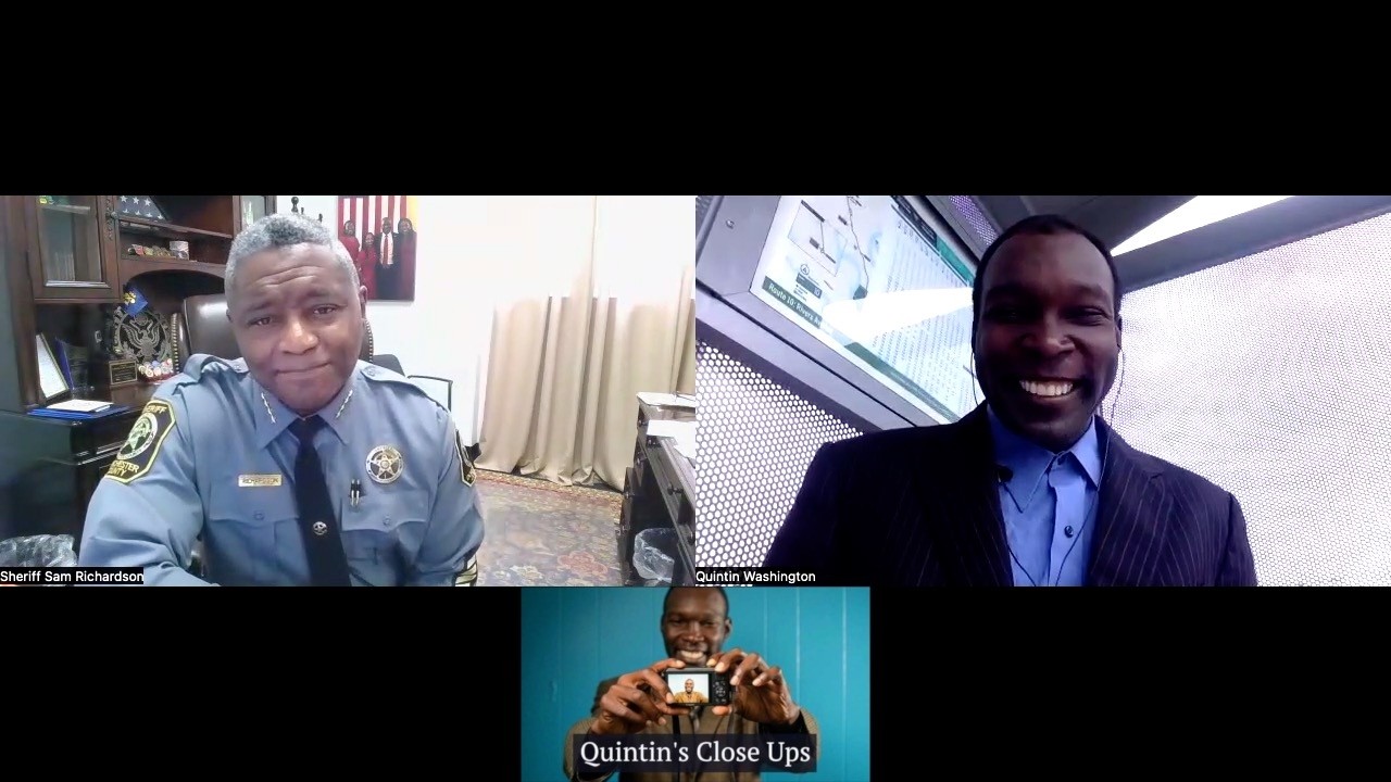 Dorchester County Sheriff Sam Richardson interview- Quintin's Close-Ups™