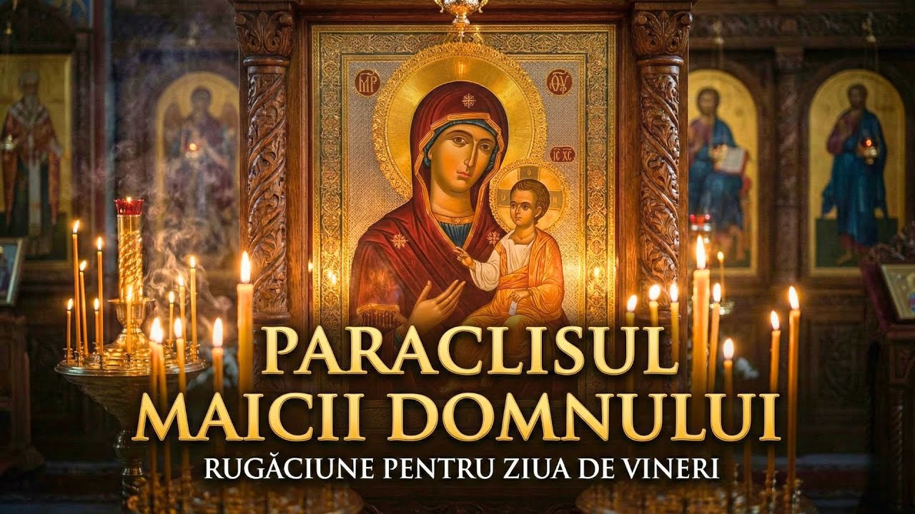 Rugăciune Puternică de Vineri către Maica Domnului - Pentru ajutor și ocrotire în zi de post