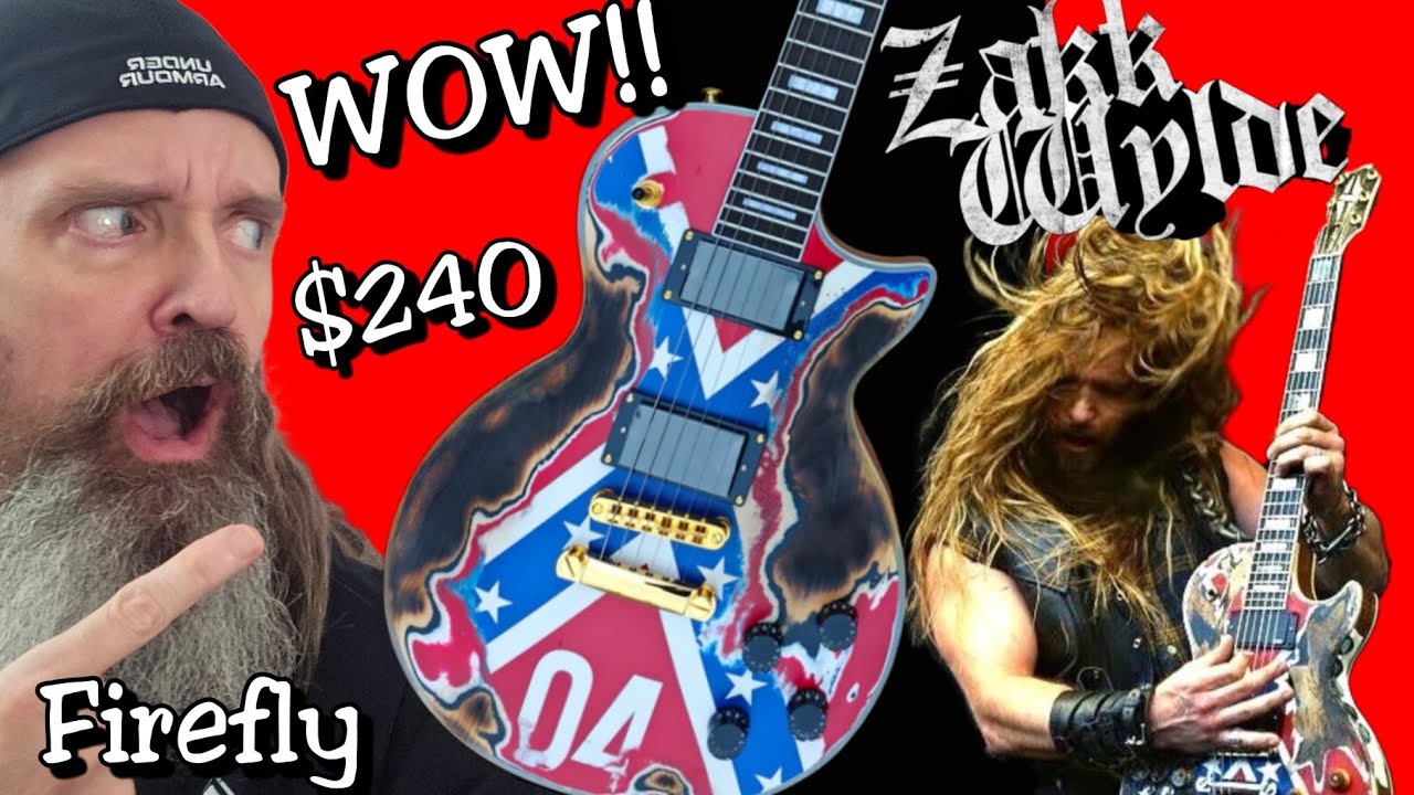ATTENTION!! ZAKK WYLDE Fans.."1989" Rebel Relic Copy