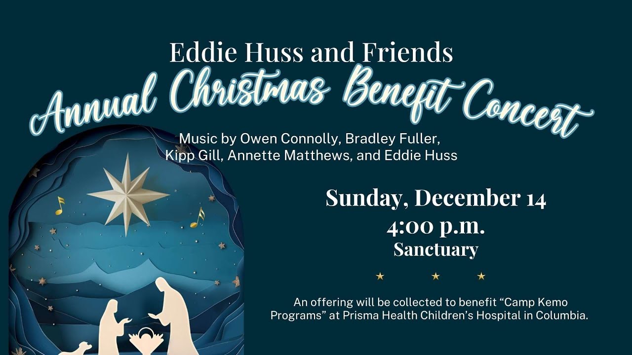 Eddie Huss and Friends Annual Christmas Benefit Concert | Columbia SC