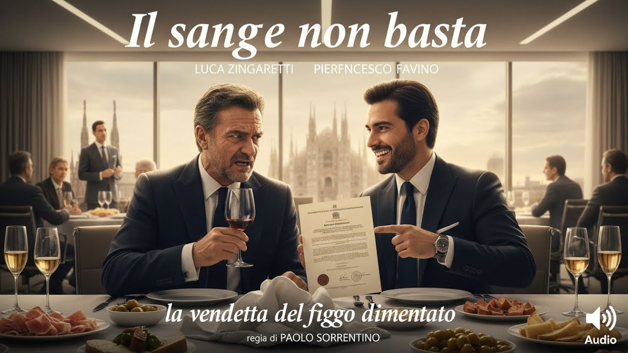 ALLA FESTA AZIENDALE DI FINE ANNO, MIO FRATELLO SI È VANTOVA: 