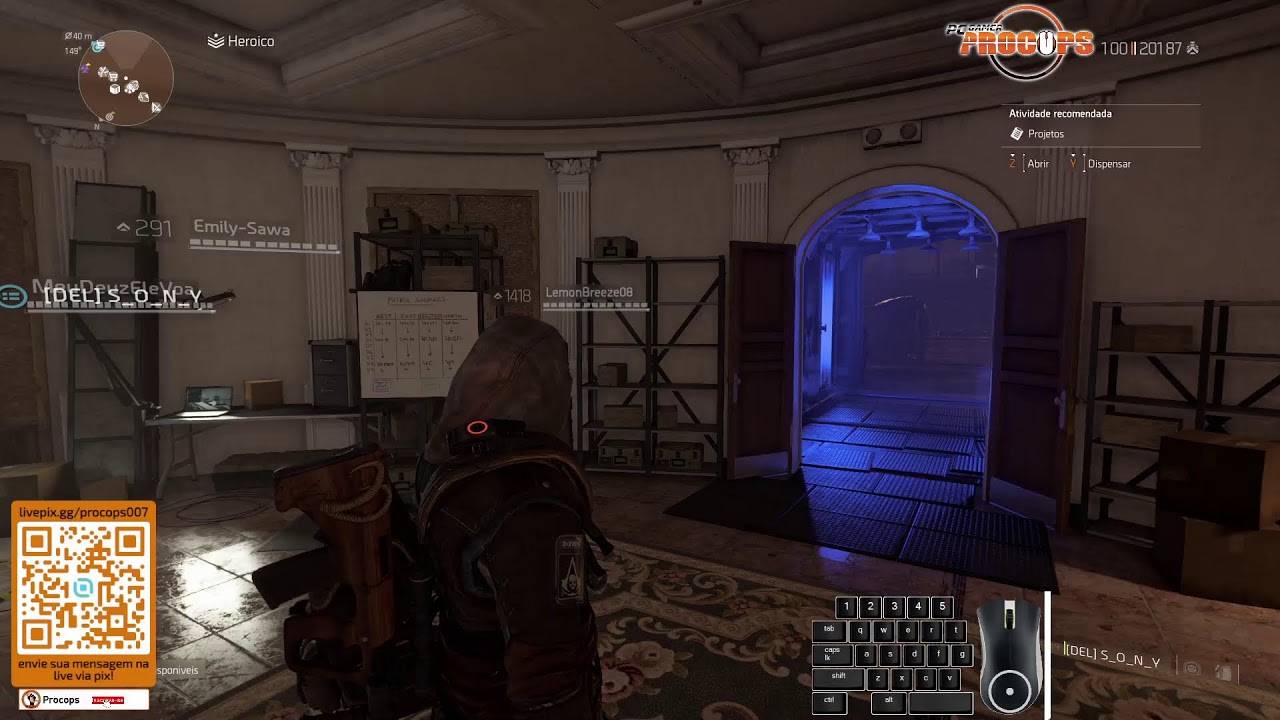 LIVE - Incursão Perfeita - Sem Cair - Máscara - Condecorações - The Division 2