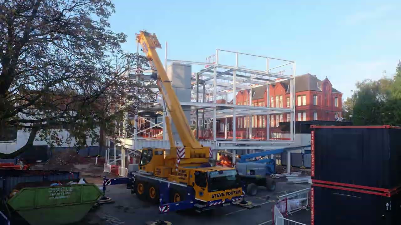 Brand-new Sunbury Building, from start to finish - Camera 1
