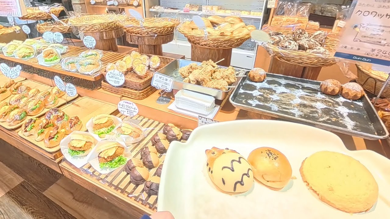 a quiet local bakery in japan