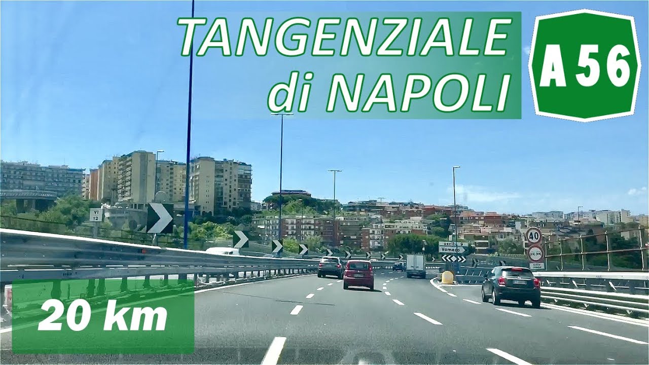 A56 | TANGENZIALE di NAPOLI | Percorso completo