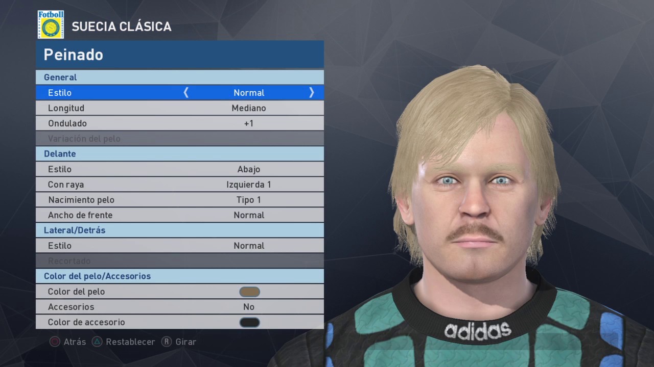 Ronnie HELLSTROM pes 2017 Classic Sweden