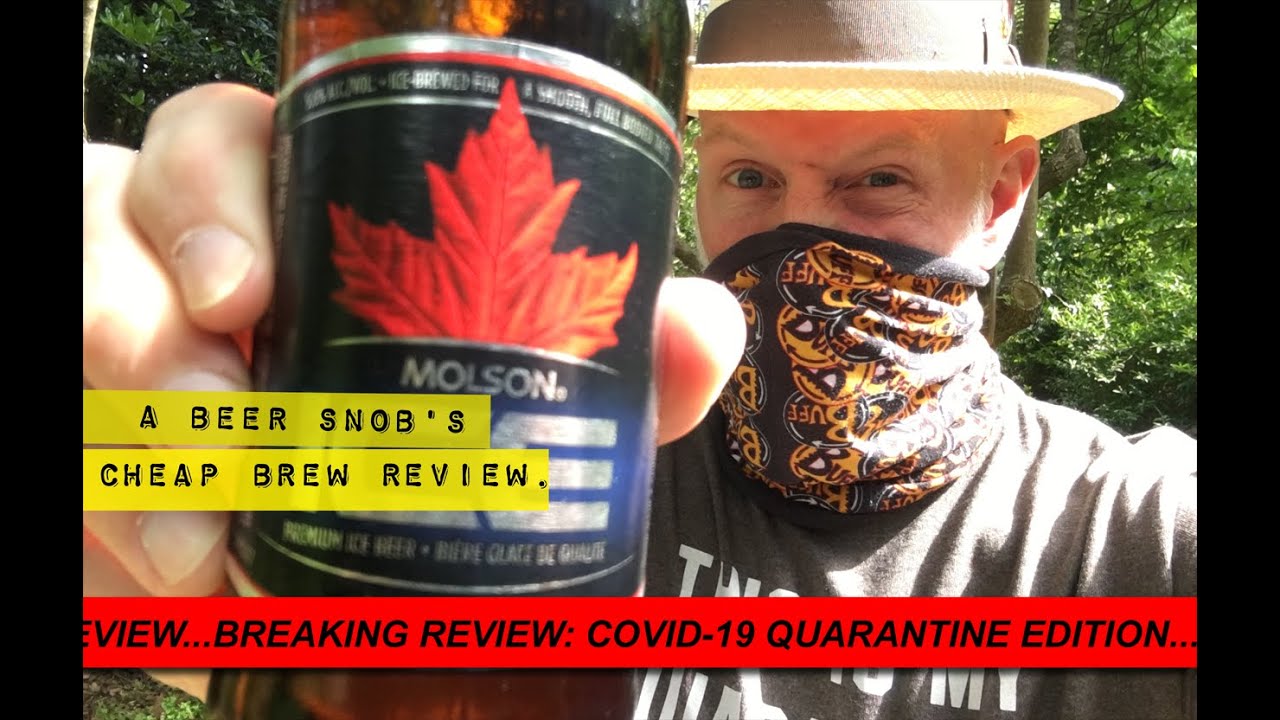 Molson Ice Canadian Beer Review | Beers from Canada by A Beer Snob's Cheap Brew Review