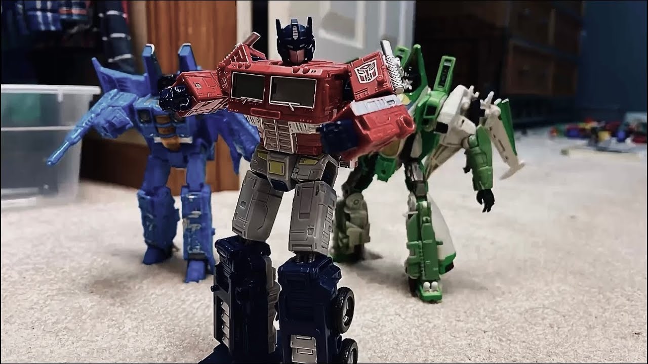 Transformers Stop Motion Bumblebee Movie Cybertron Scene