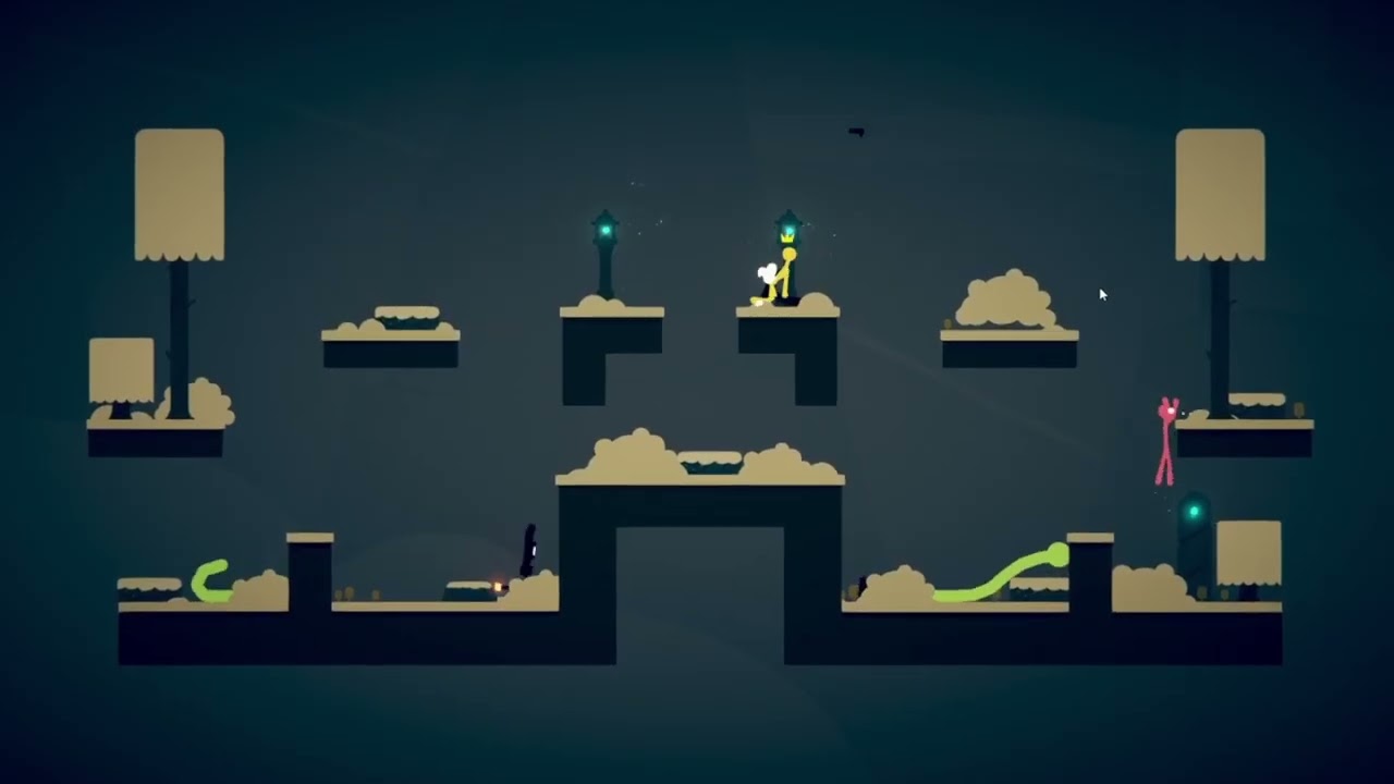 três imbecis no stick fight