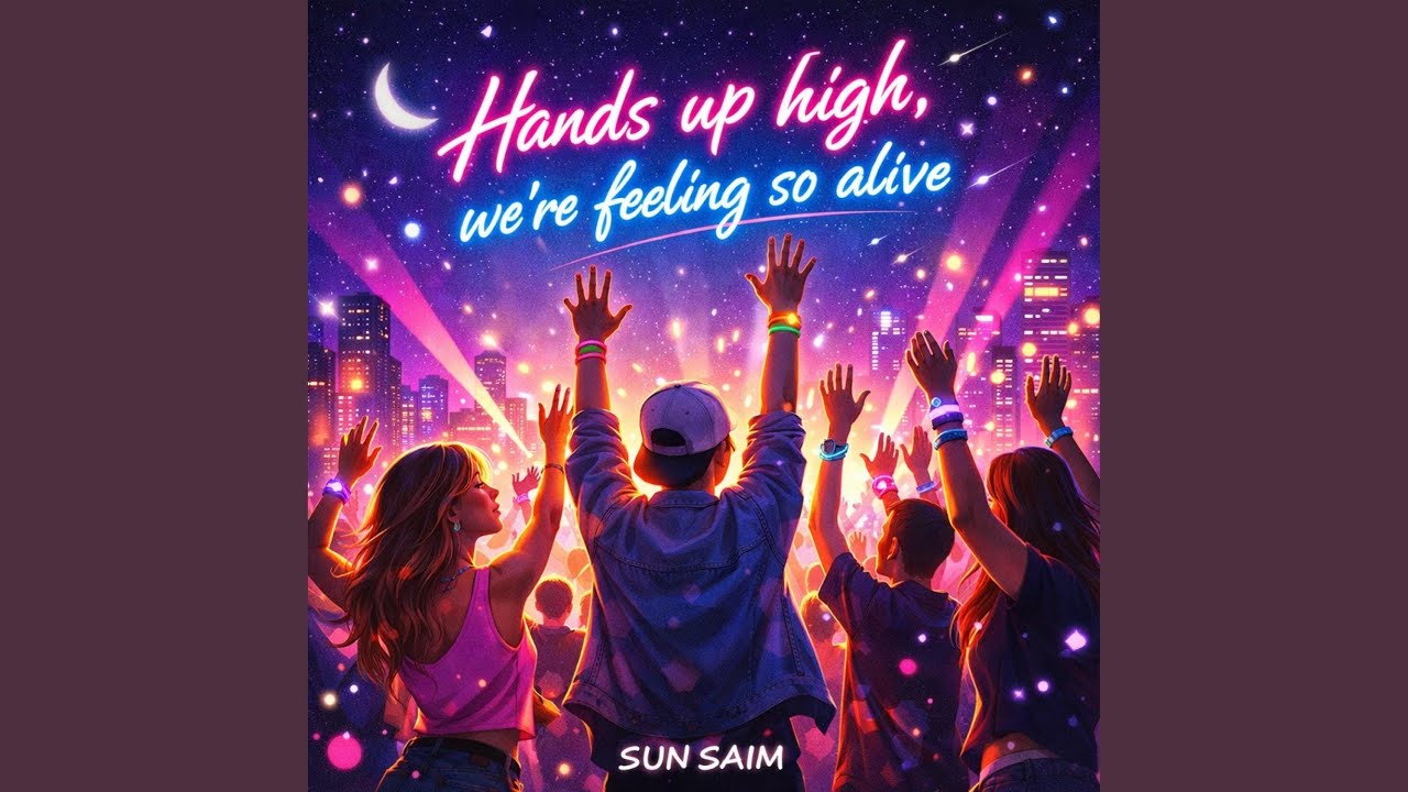 Neon dreams, we’re glowing in the night