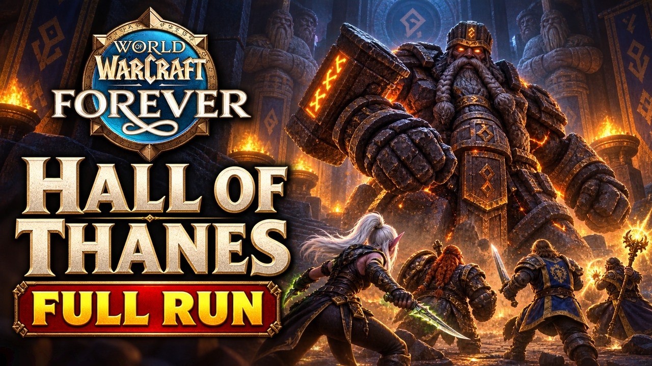 WoW Forever: The Hall of Thanes Full Run | Level 14 Rogue POV