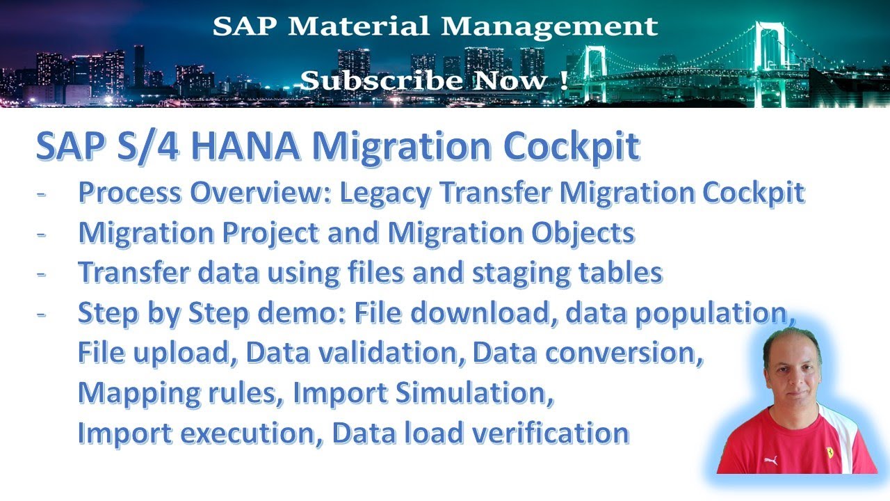 S/4 HANA Legacy Transfer Migration Cockpit