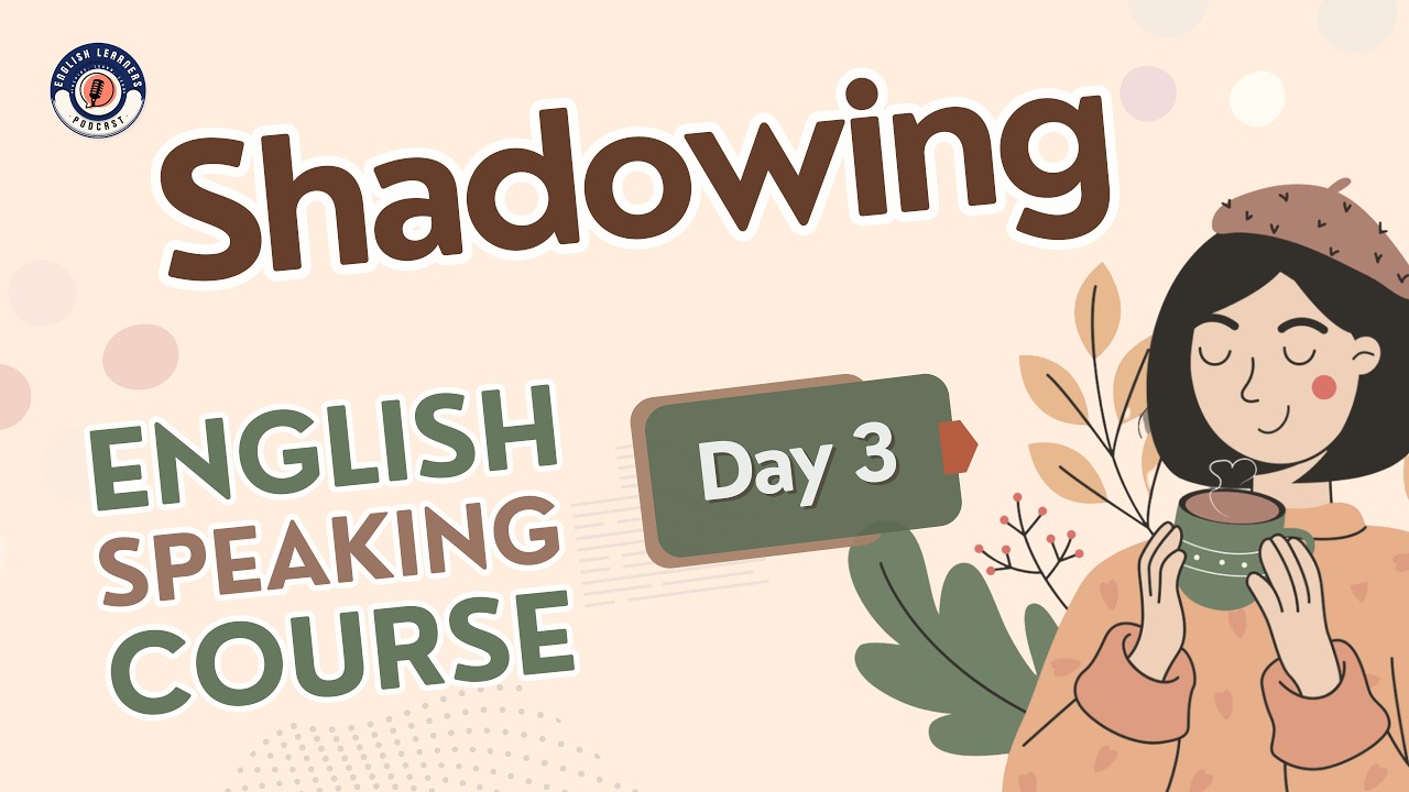 Learn English in British Accent | Podcast English Shadowing & Speaking Practice w/ Phrasal Verbs