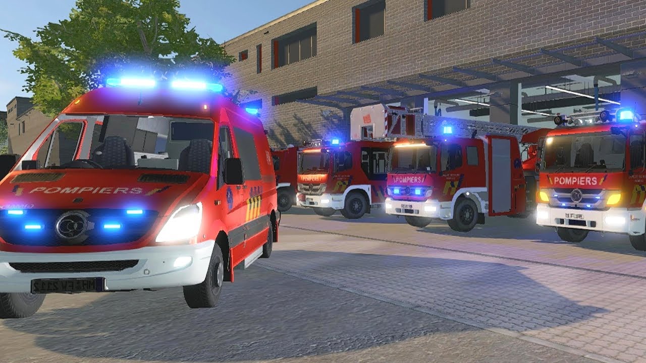 Emergency Call 112 – Belgian Firefighters Responding! 4K