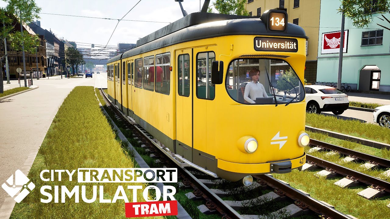 City Transport Simulator - Tram DLC: GT6 | 4K Ultra HD | GAMEPLAY !