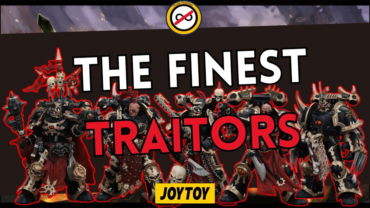 JOYTOY Black Legion Chosen (Warhammer 40K Chaos Marines) 