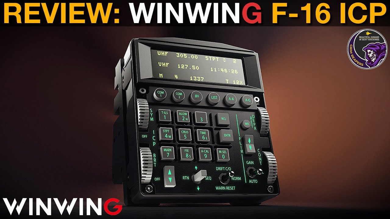 Product Review: Winwing F-16 Viper ICP - Integrated Control Panel