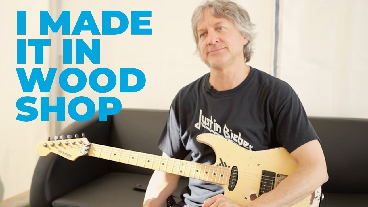 Ugly Kid Joe's Klaus Eichstadt made a guitar in woodshop back in 1987 and still uses it to this day