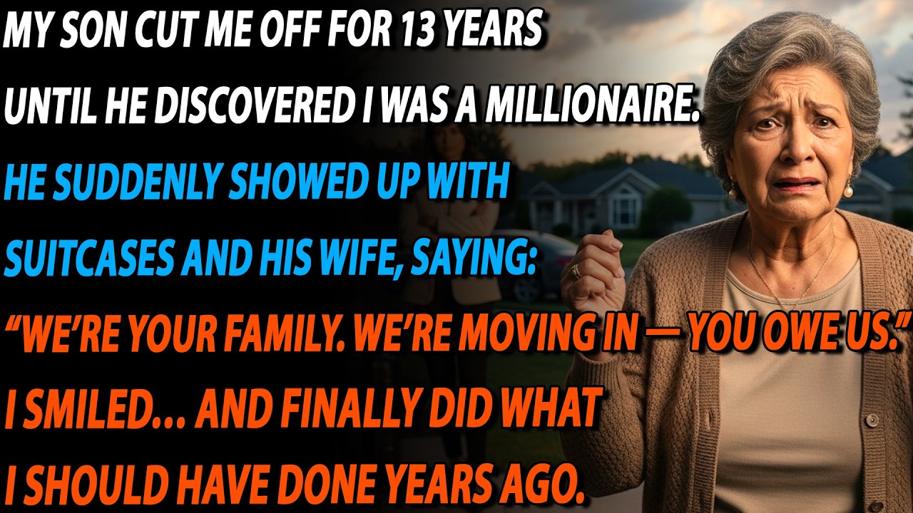 😱 My Son Found Out My Income — He Came with His Lazy Wife Demanding Everything! 😡