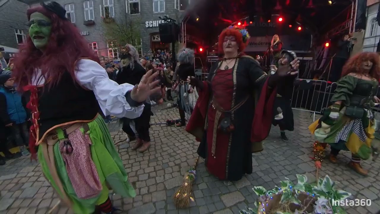 Walpurgisnacht 2022 Wolfshäger Hexenbrut in Goslar
