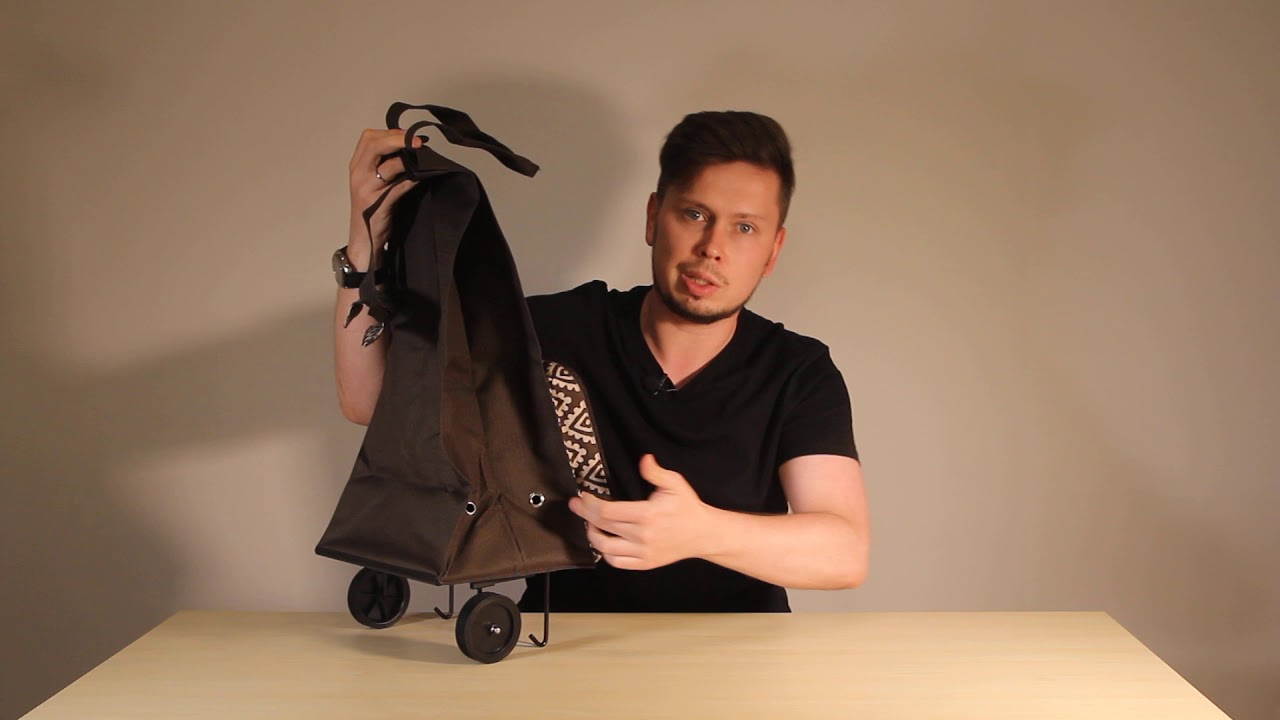 Складная хозяйственная сумка тележка на колесах Reisenthel foldabletrolley - обзор
