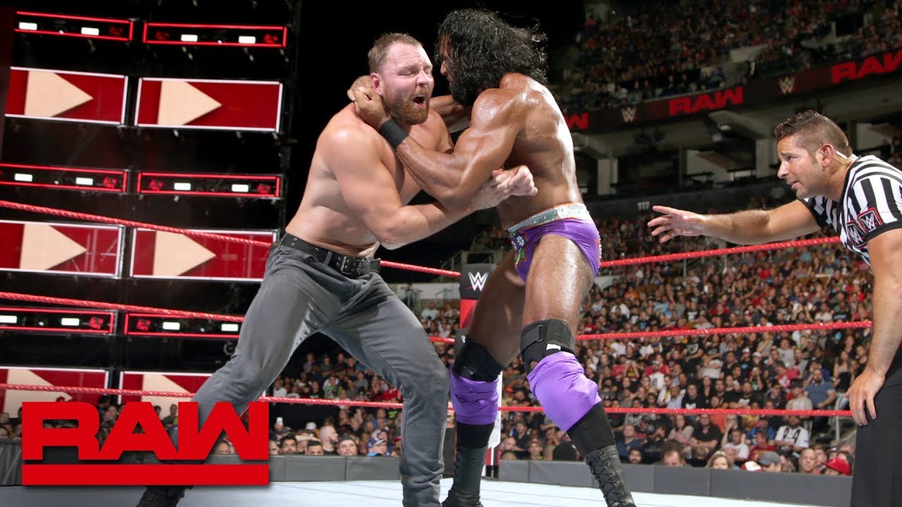 Dean Ambrose vs. Jinder Mahal: Raw, Aug. 27, 2018