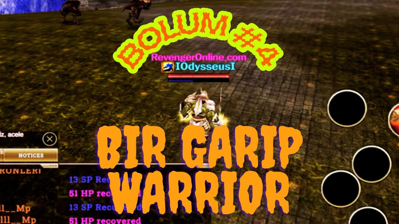 Revenger Online Mobil Knight Online | BIR GARIP WARRIOR #4 - ŞANSLIYDIK