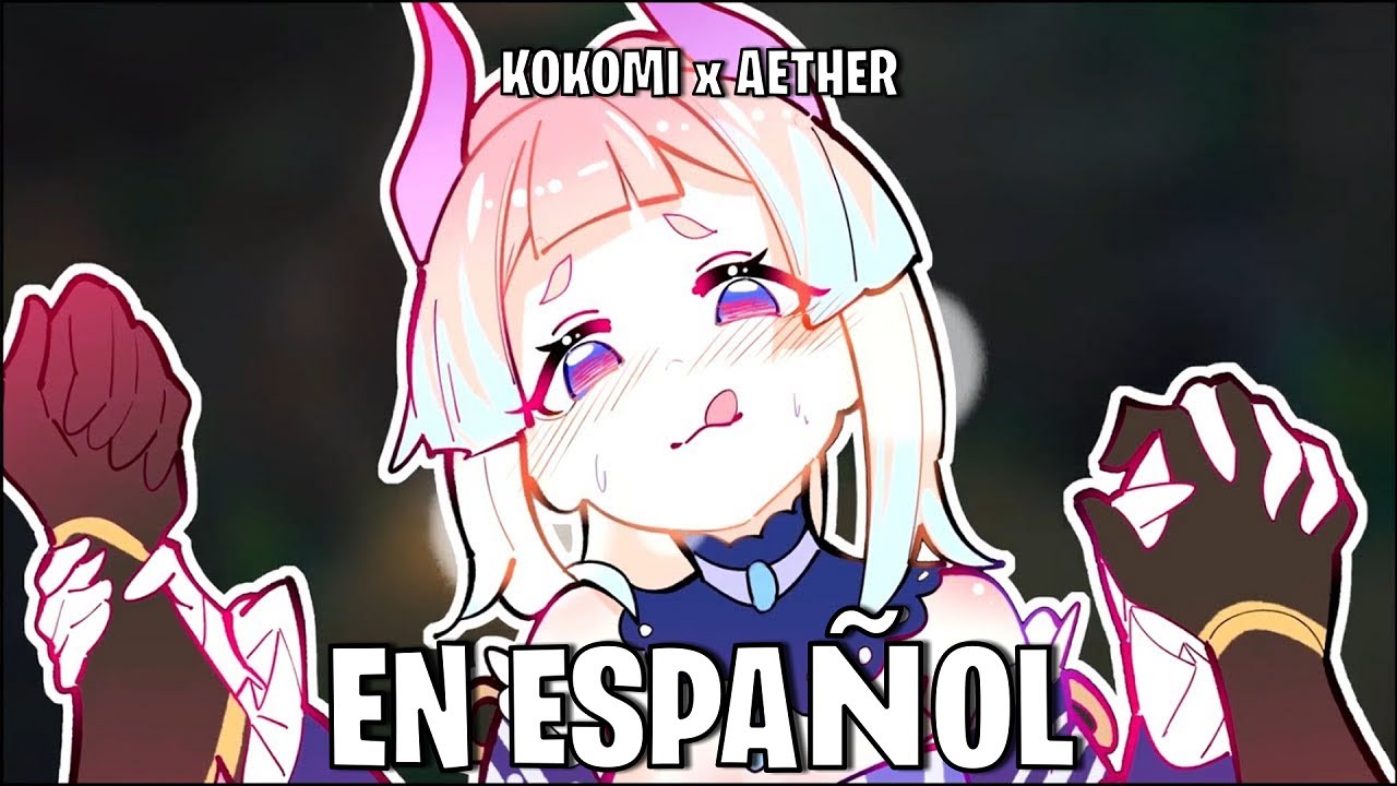 ❤ Kokomi la estratega del Amor... | AETHER x KOKOMI Comic ESPAÑOL | Genshin Impact