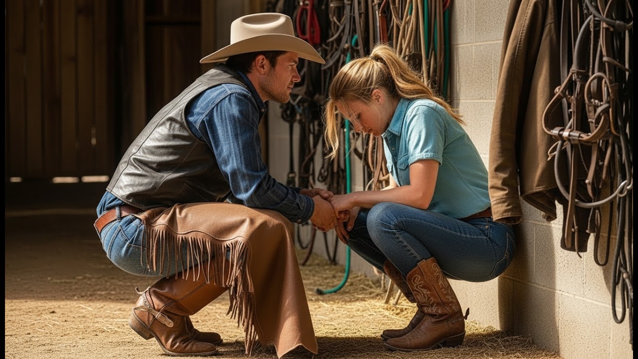 Un Rancher Entre Dans une Étable Pour Acheter un Cheval… Mais Découvre Une Femme Enchaînée