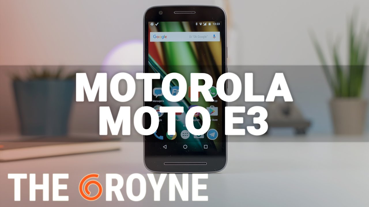Motorola Moto E3, review en español