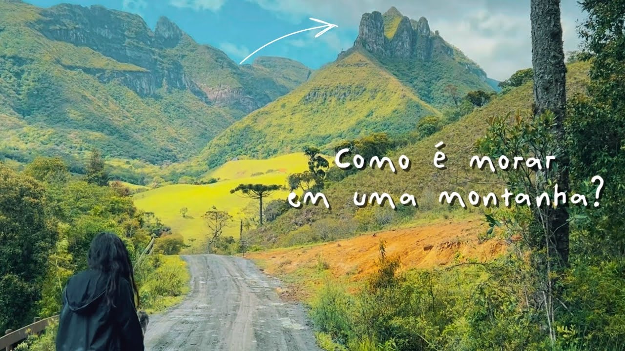 eu parei de viajar e hoje moro em uma montanha isolada! 