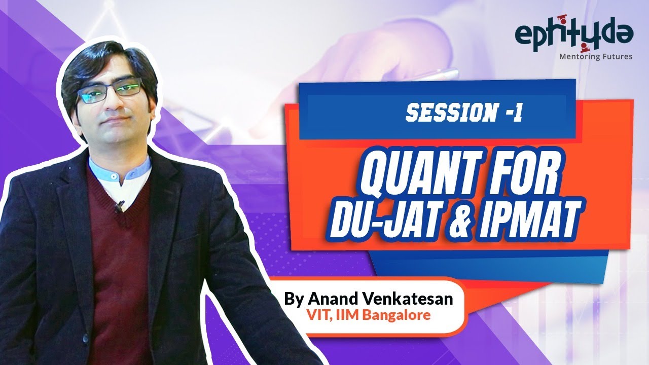 Quant for DU JAT & IPM I Episode 1 - Percentages & Ratios