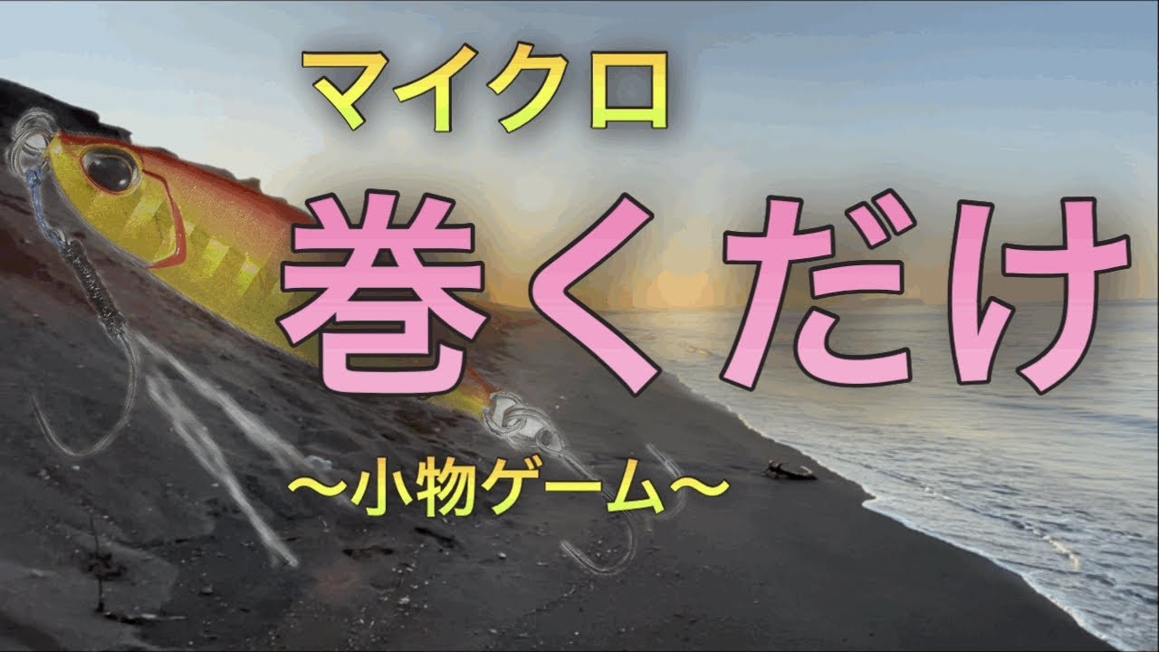 【超簡単】スーパーライトショアジギング！回遊魚が炸裂！