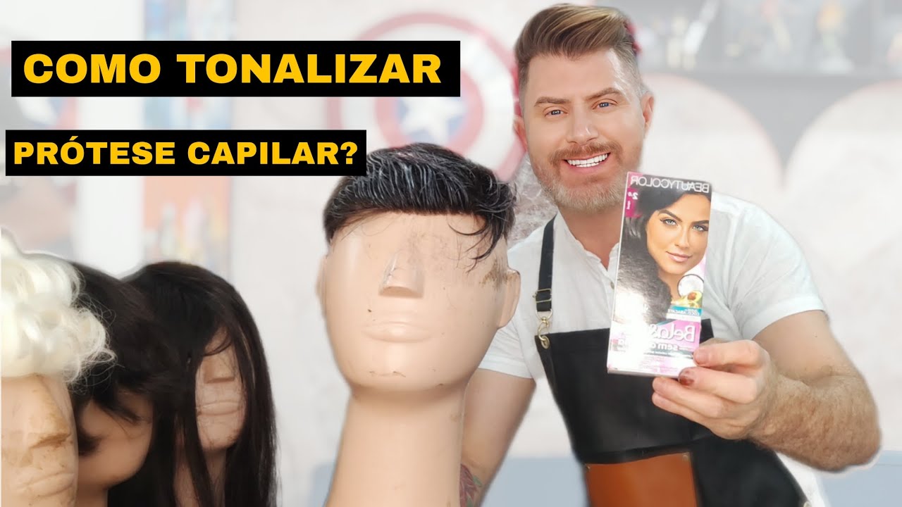 TONALIZAÇÃO DE PRÓTESE CAPILAR
