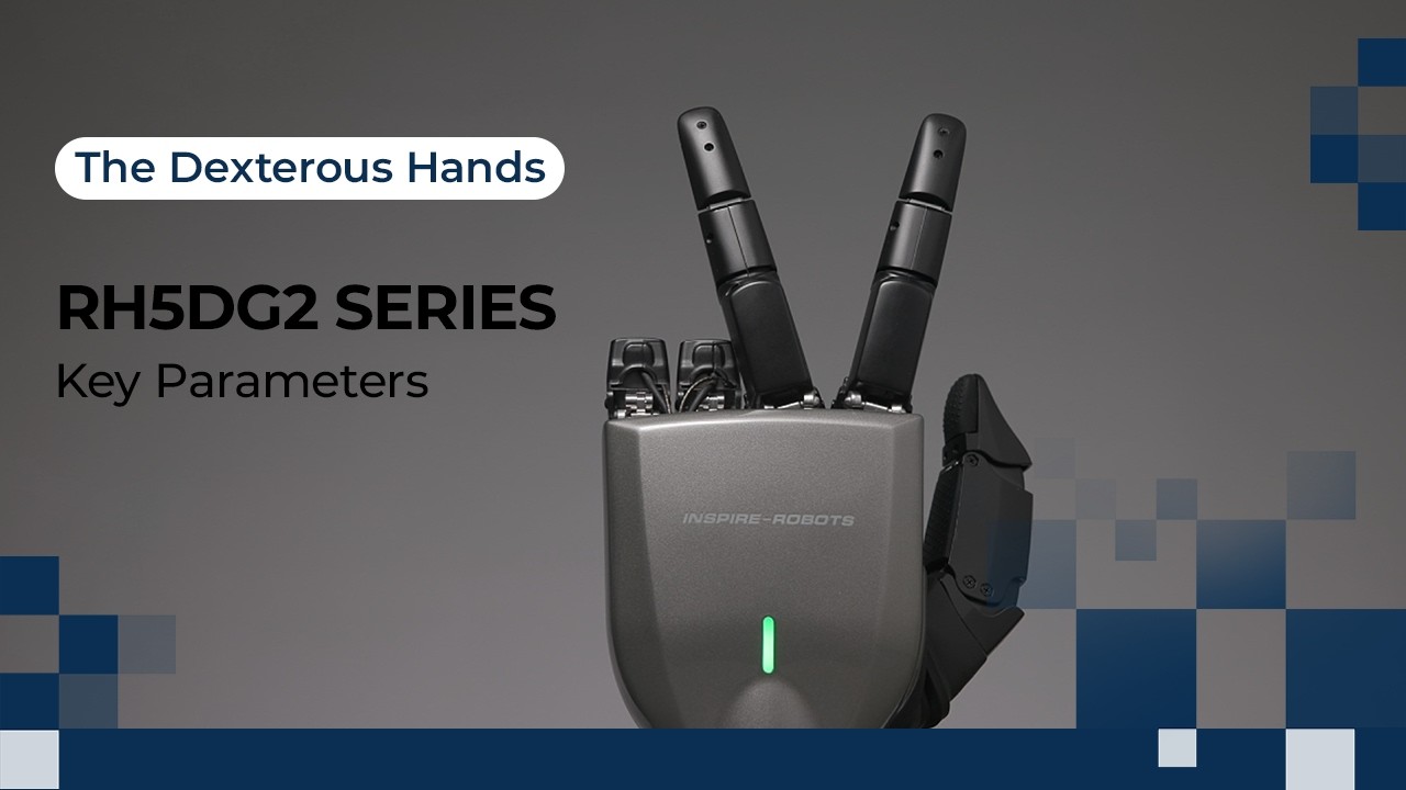 RH5DG2 Series High DOF Dexterous Hand | Master the 